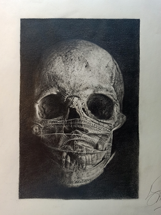 Calavera Covid - Burgos